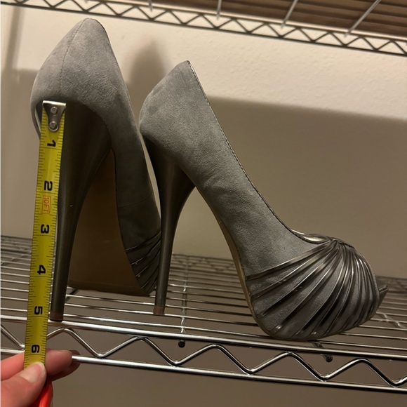 Deb 5” Silver Stiletto Heels - Picture 5 of 5